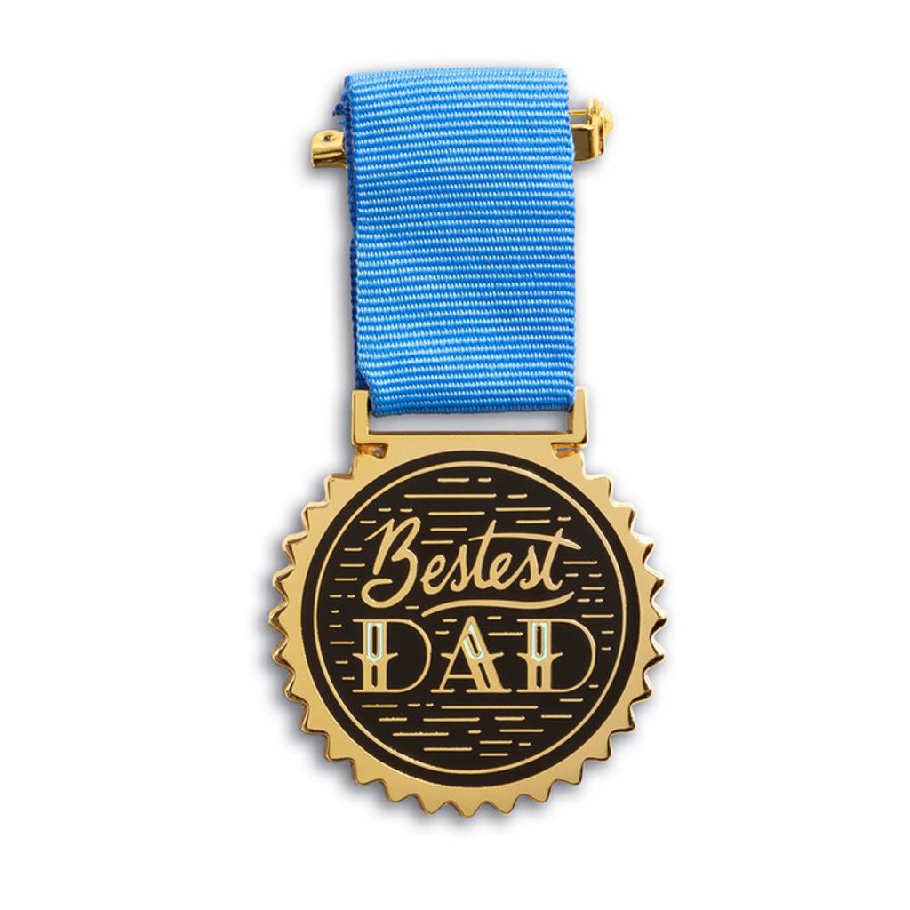 Bestest Dad Medal