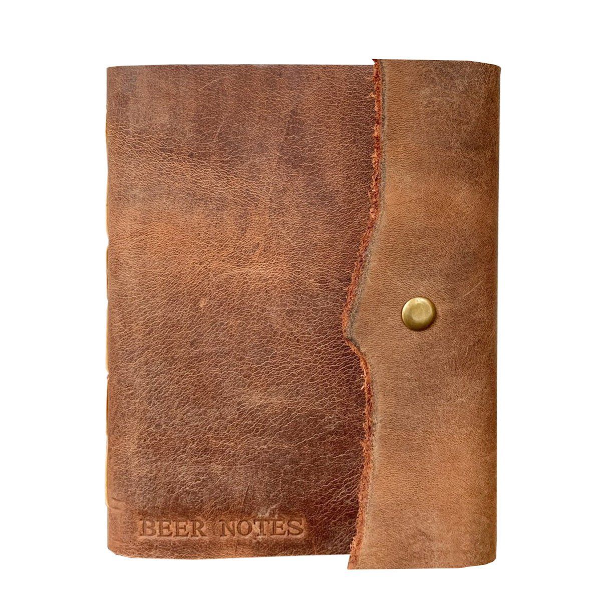 Leather Beer Notes Journal