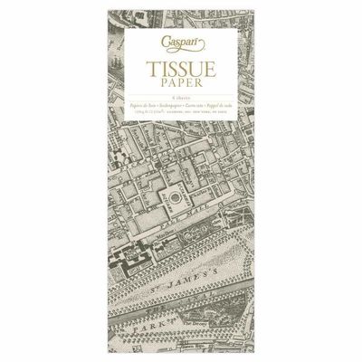 London Map Tissue Paper - 4 Sheets