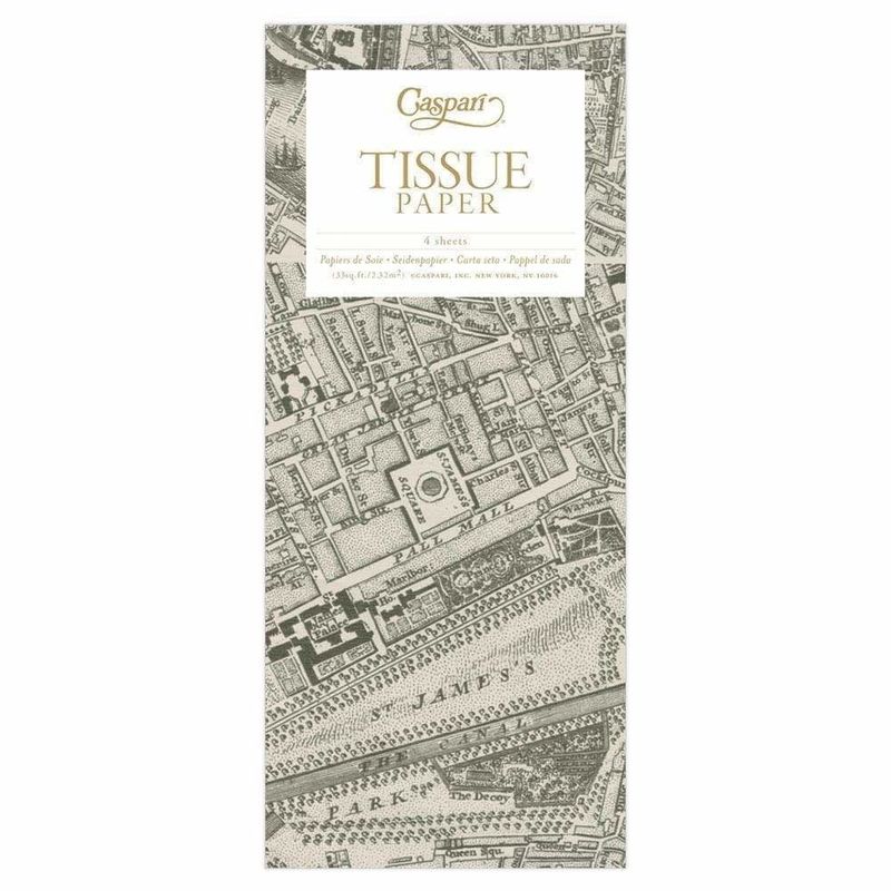 London Map Tissue Paper - 4 Sheets