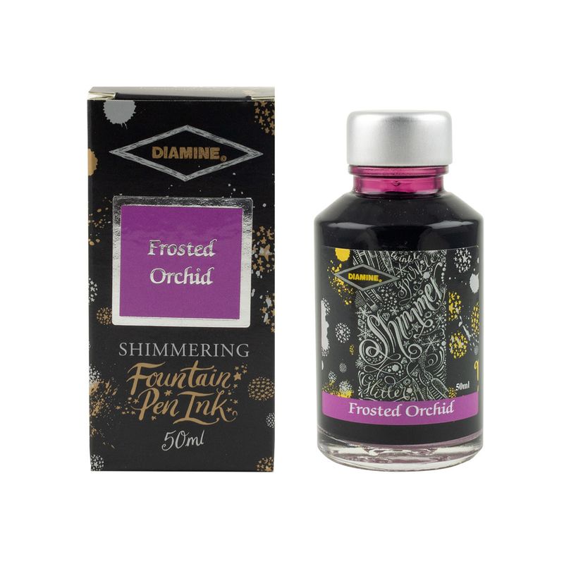 Diamine Shimmer Frosted Orchid Bottled Ink (50ml)
