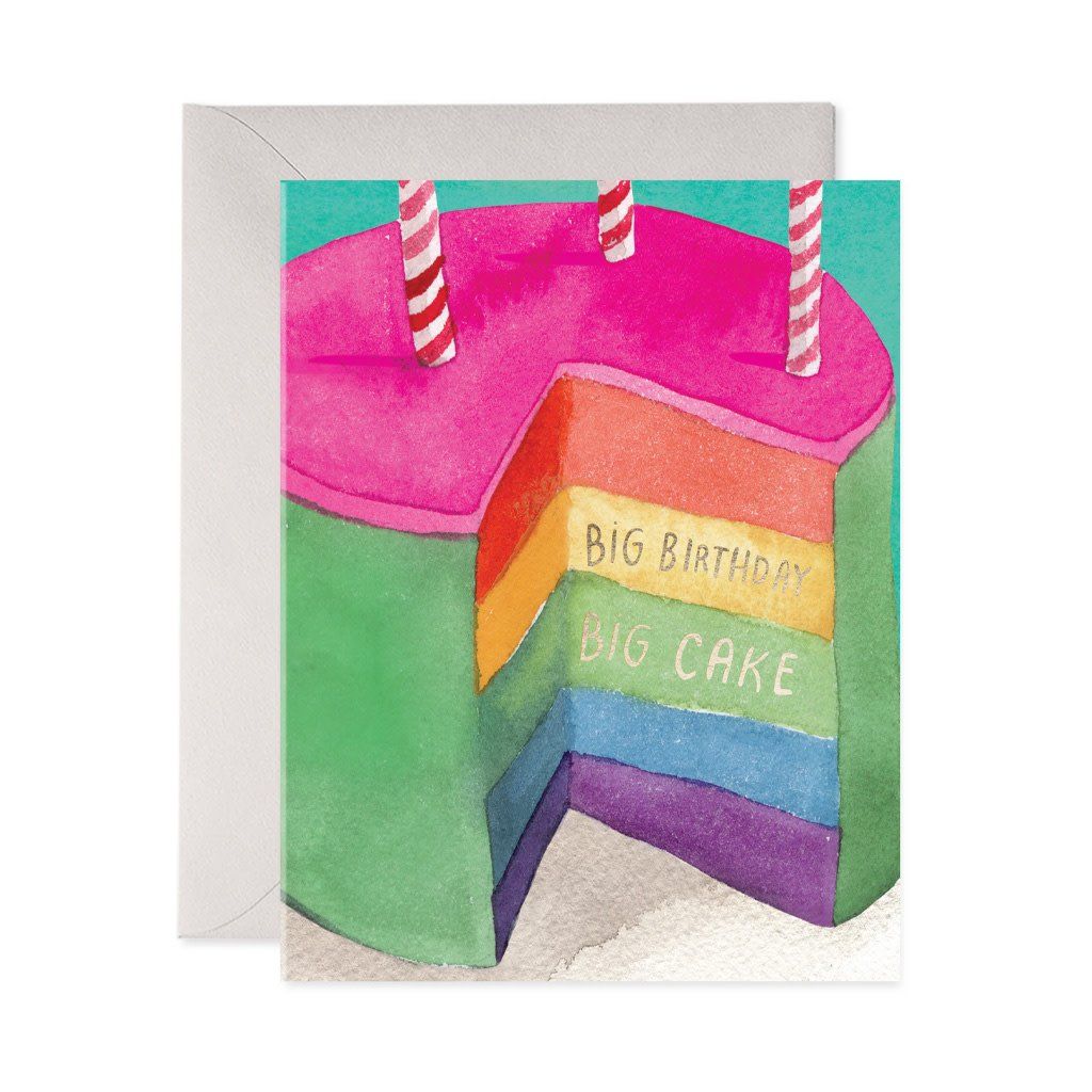 Big Cake Birthday Card