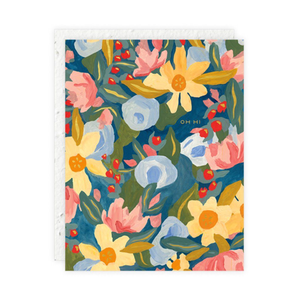 Oh Hi Florals Card