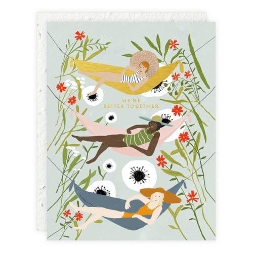 We&#39;re Better Together Hammock Card