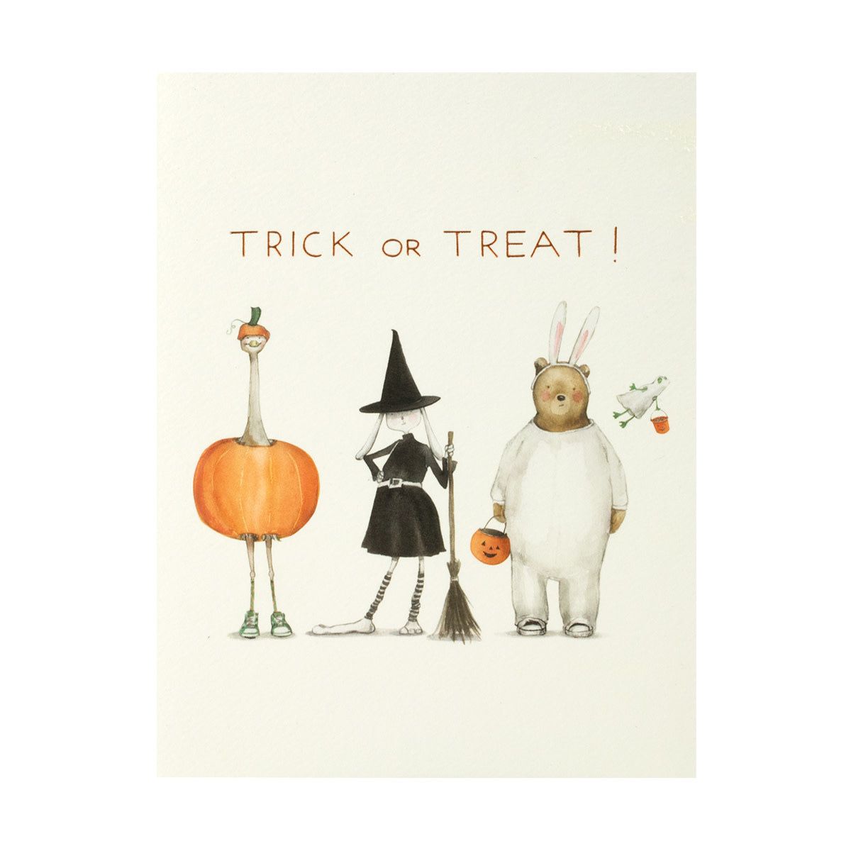 Trick or Treat Squad Card