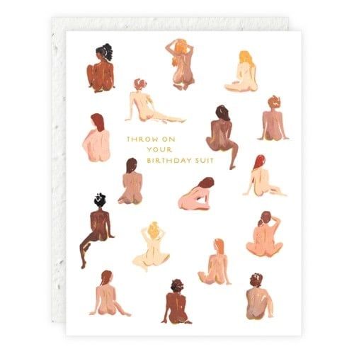 Birthday Suit Card