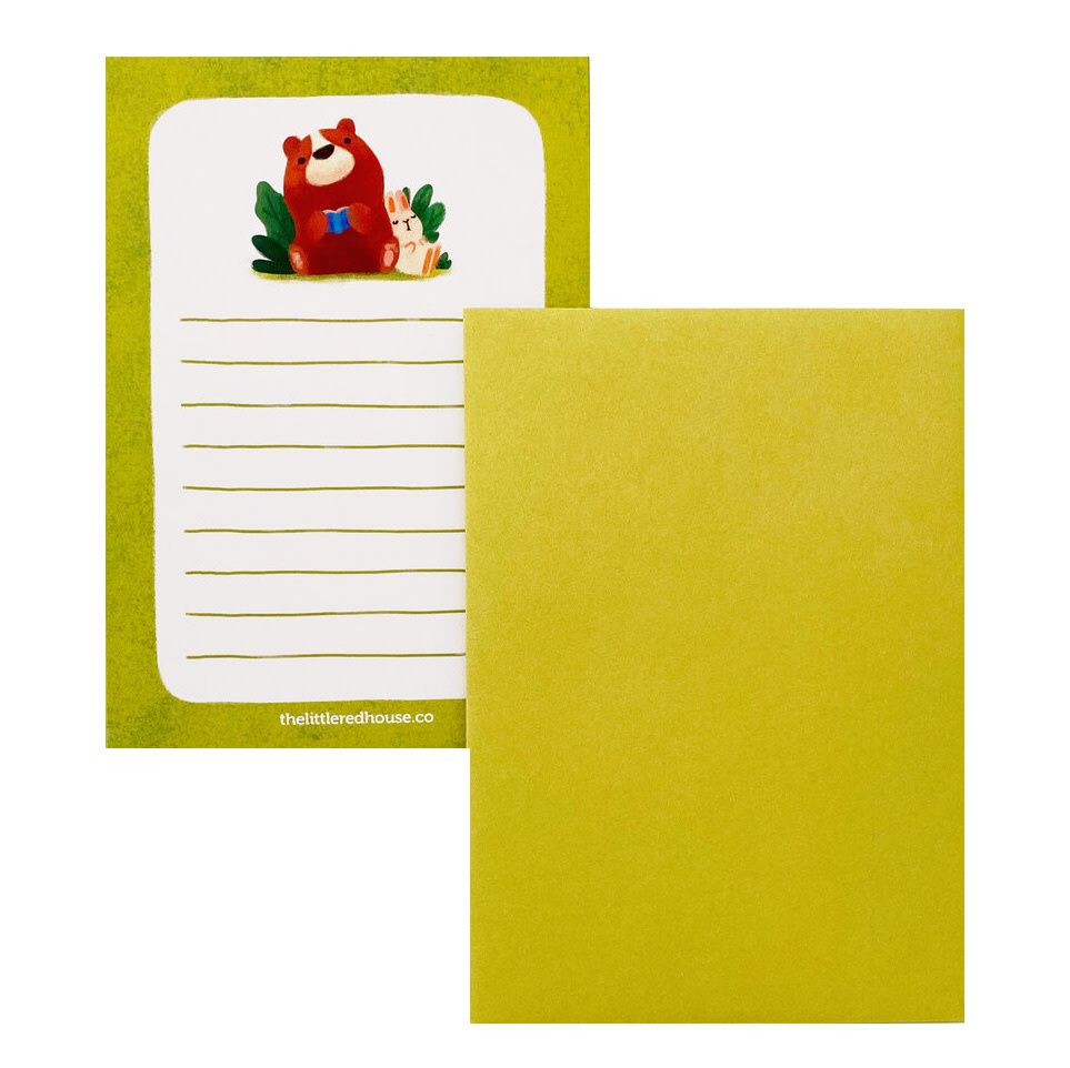 Mini Bear with Bunny Letter Set