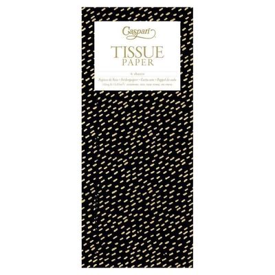 Little Dash Black &amp; Gold Tissue Paper