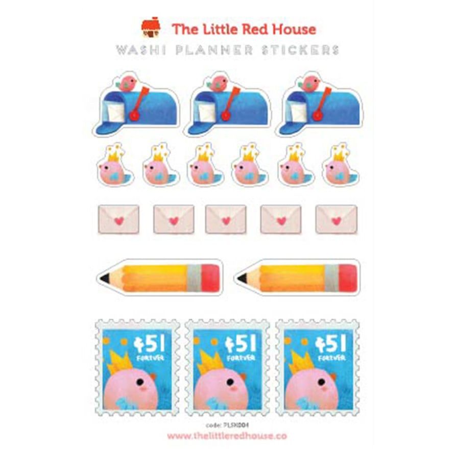 Queenie Bird Planner Stickers