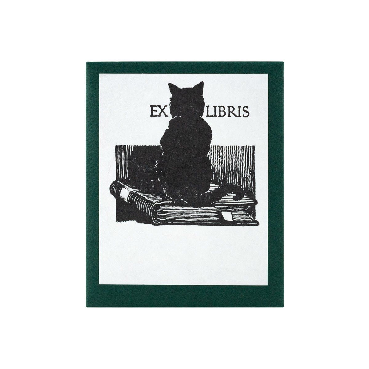 Cat on Book Bookplates
