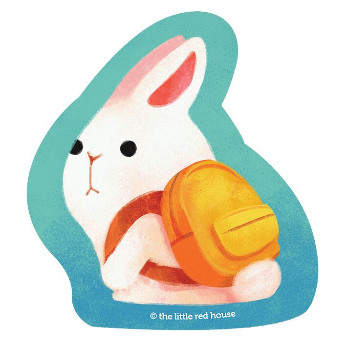 Backpack Bunny Vinyl Sticker