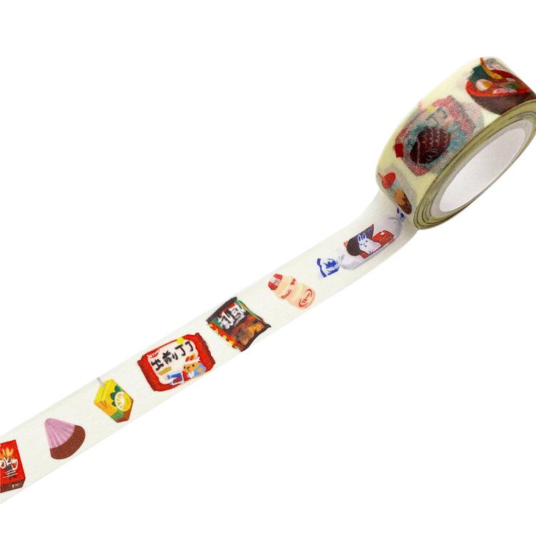 15mm Asian Snacks Washi Tape