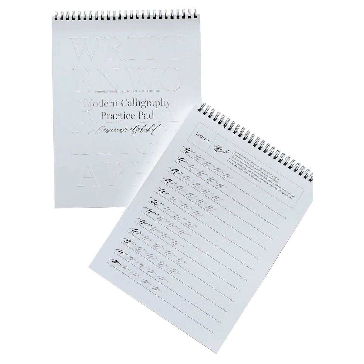 Lowercase Alphabet Calligraphy Practice Pad