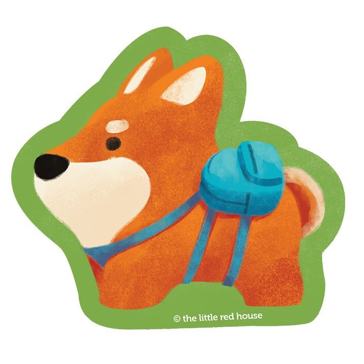 Backpack Shiba Inu Vinyl Sticker
