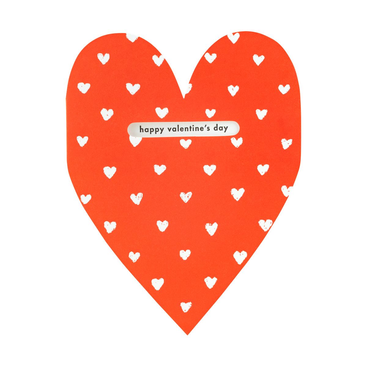 Valentine&#39;s Day Heart Letterpress Card