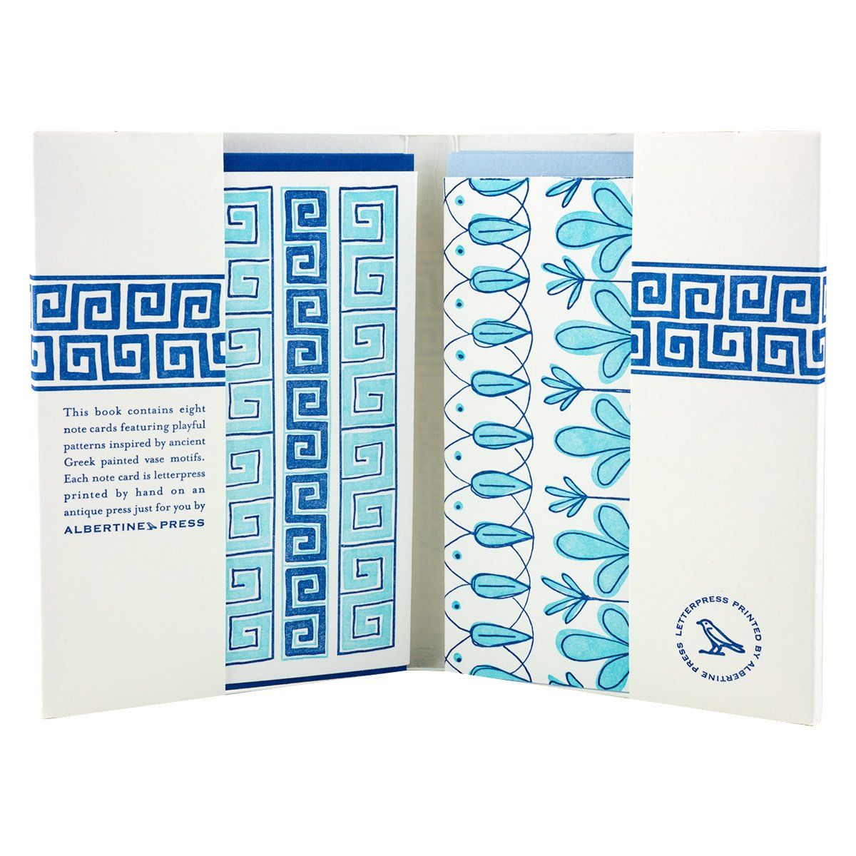 Aegan Note Set Letterpress Library