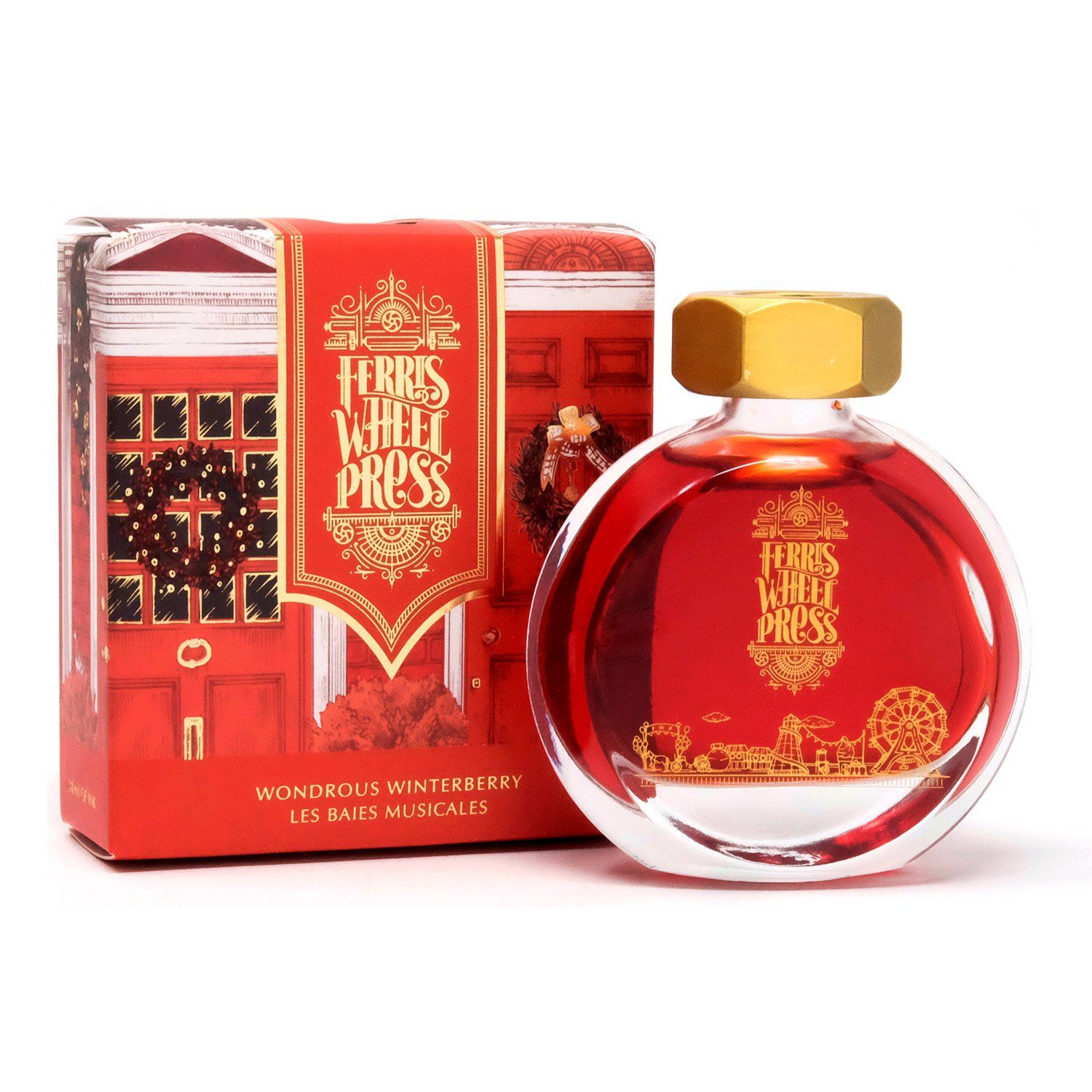 Ferris Wheel Press Wondrous Winterberry Shimmer Ink (38ml)