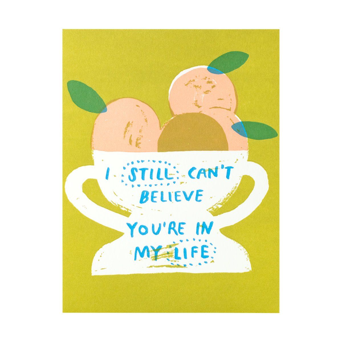 Still Life Letterpress Card