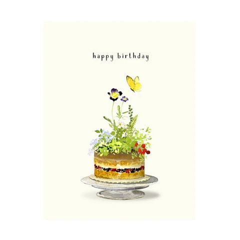Garden Party Birthday Card