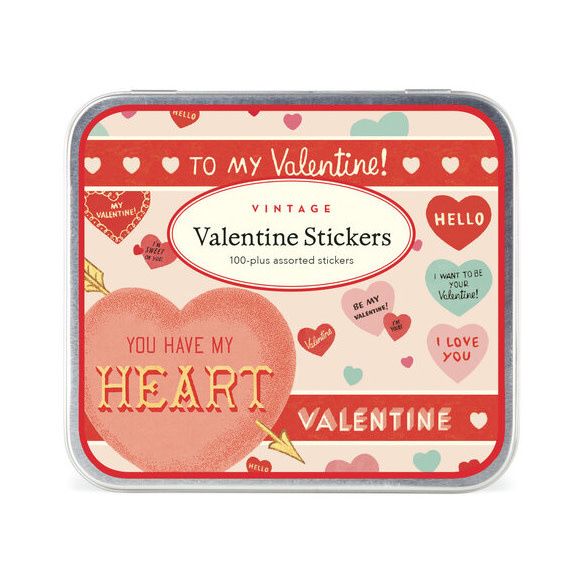 Vintage Valentine Stickers