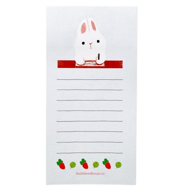 Bunny Lined Sticky Note