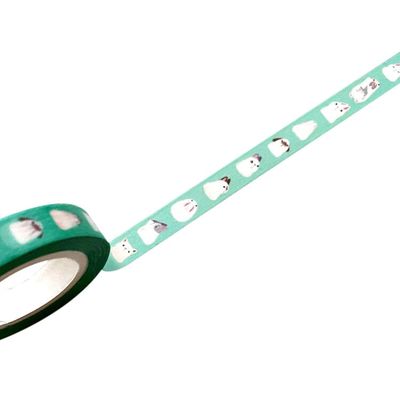 8mm Bunnies Goal Tracker Thin Washi Tape