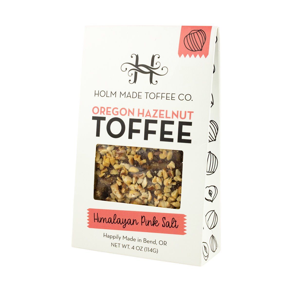 Himalayan Pink Salt Oregon Hazelnut Toffee