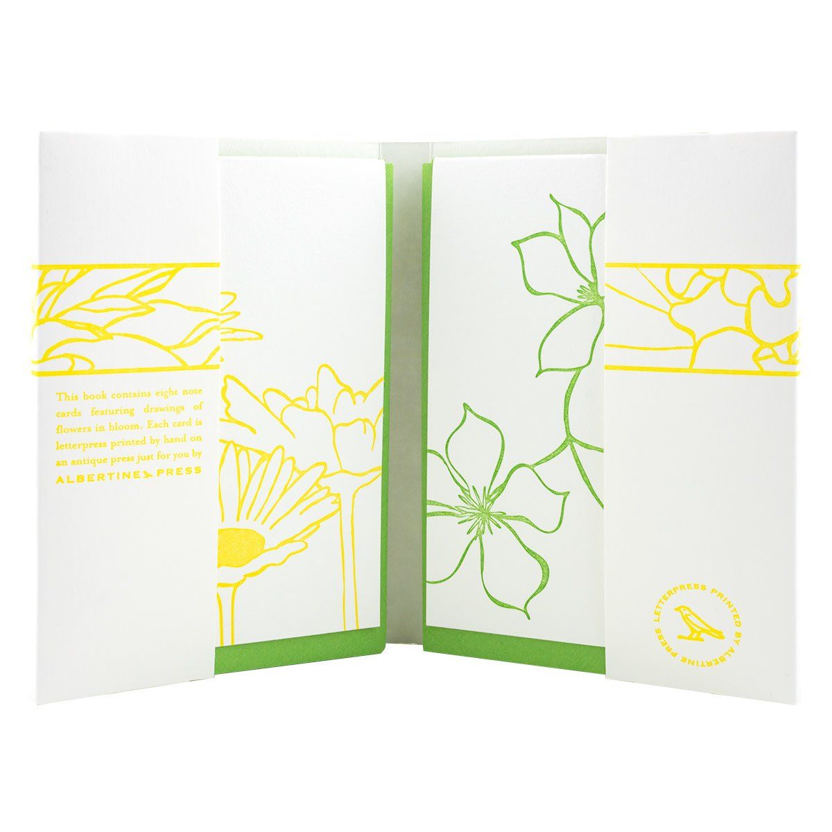 Blossom Note Set Letterpress Library