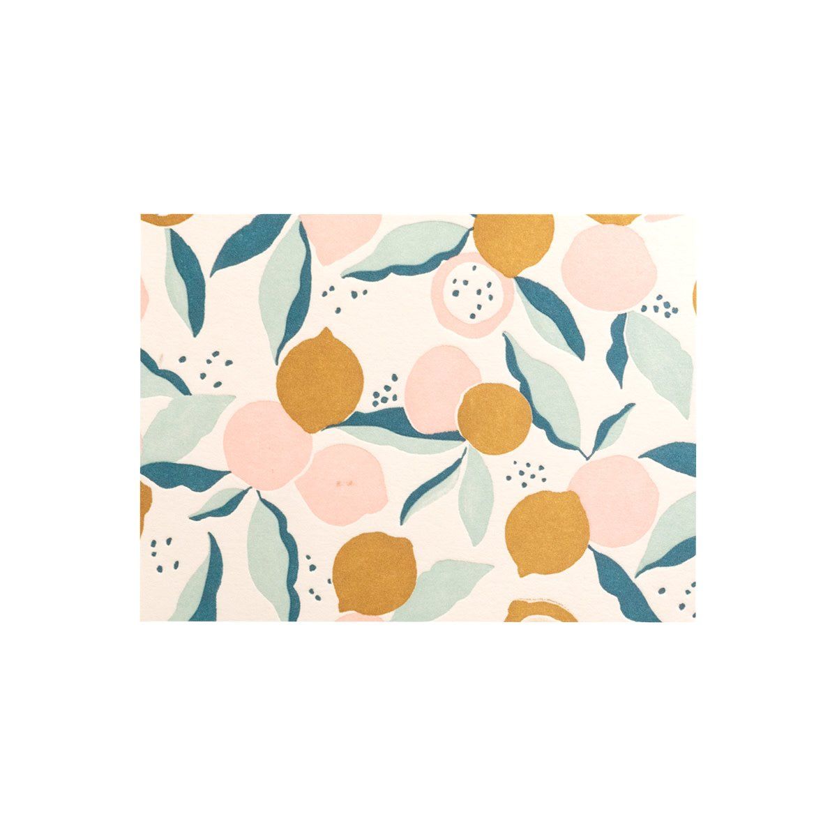 Field and Greens Letterpress Card 6pk