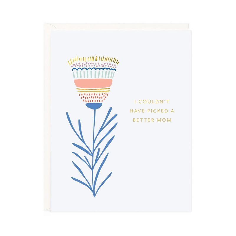 Mother&#39;s Day Flower Card