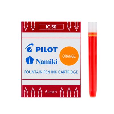 Pilot Ink Cartridges Orange
