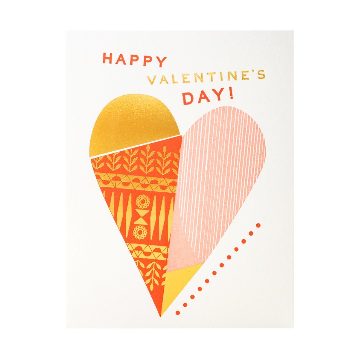 Valentine&#39;s Day Heart Collage Foil