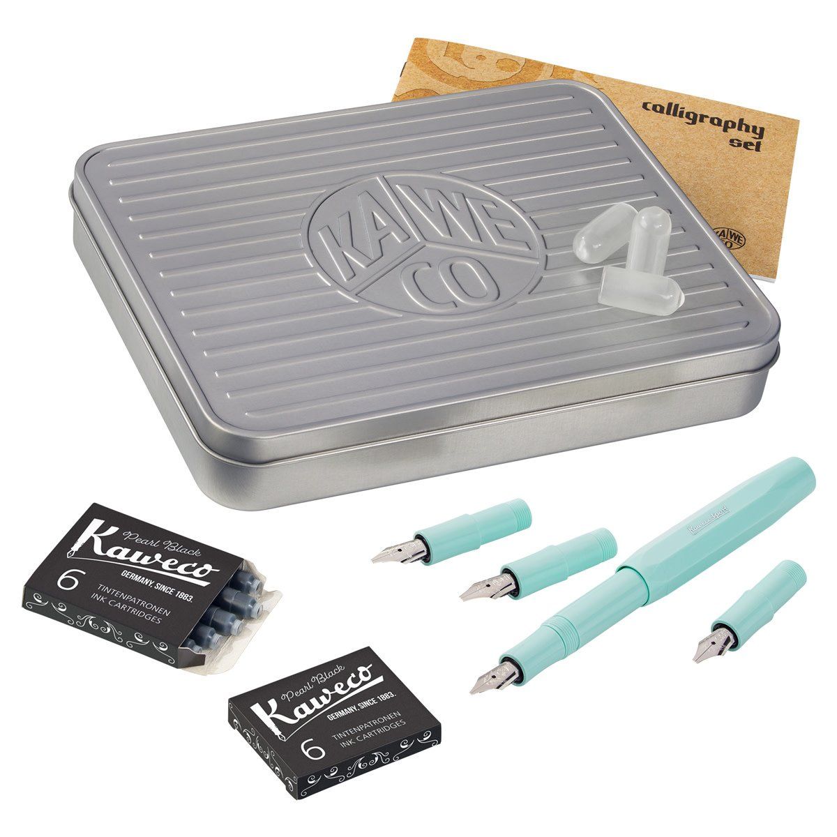 Kaweco Sport Calligraphy Set Mint Fountain Pen