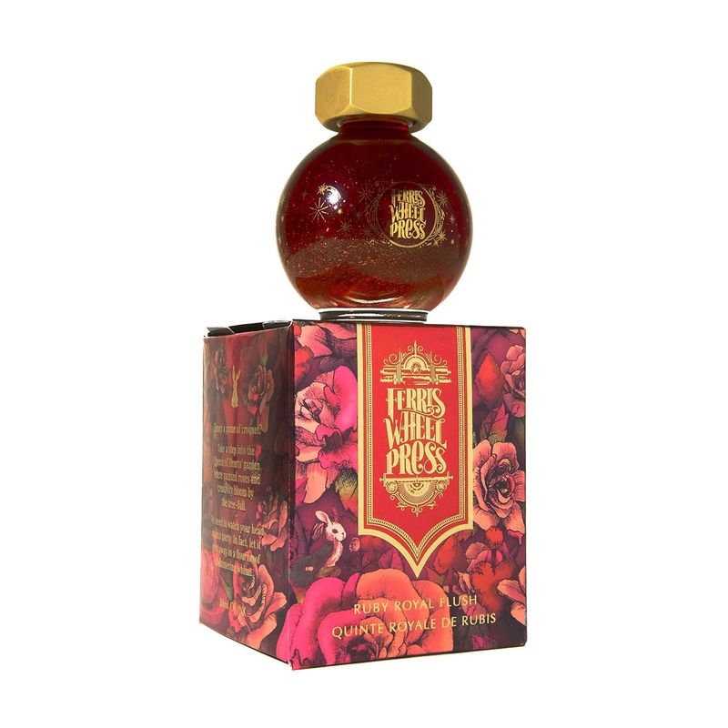 Ferris Wheel Press Ferritales Ruby Royal Flush Bottled Ink (20ml)