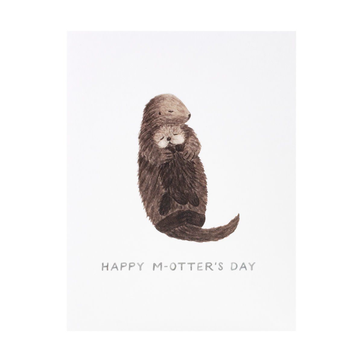 M-otter&#39;s Day Card
