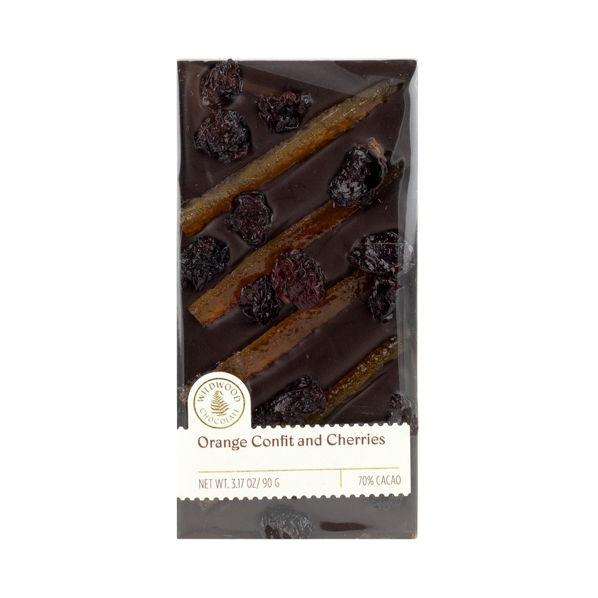 Orange Confit with Cherries Bar