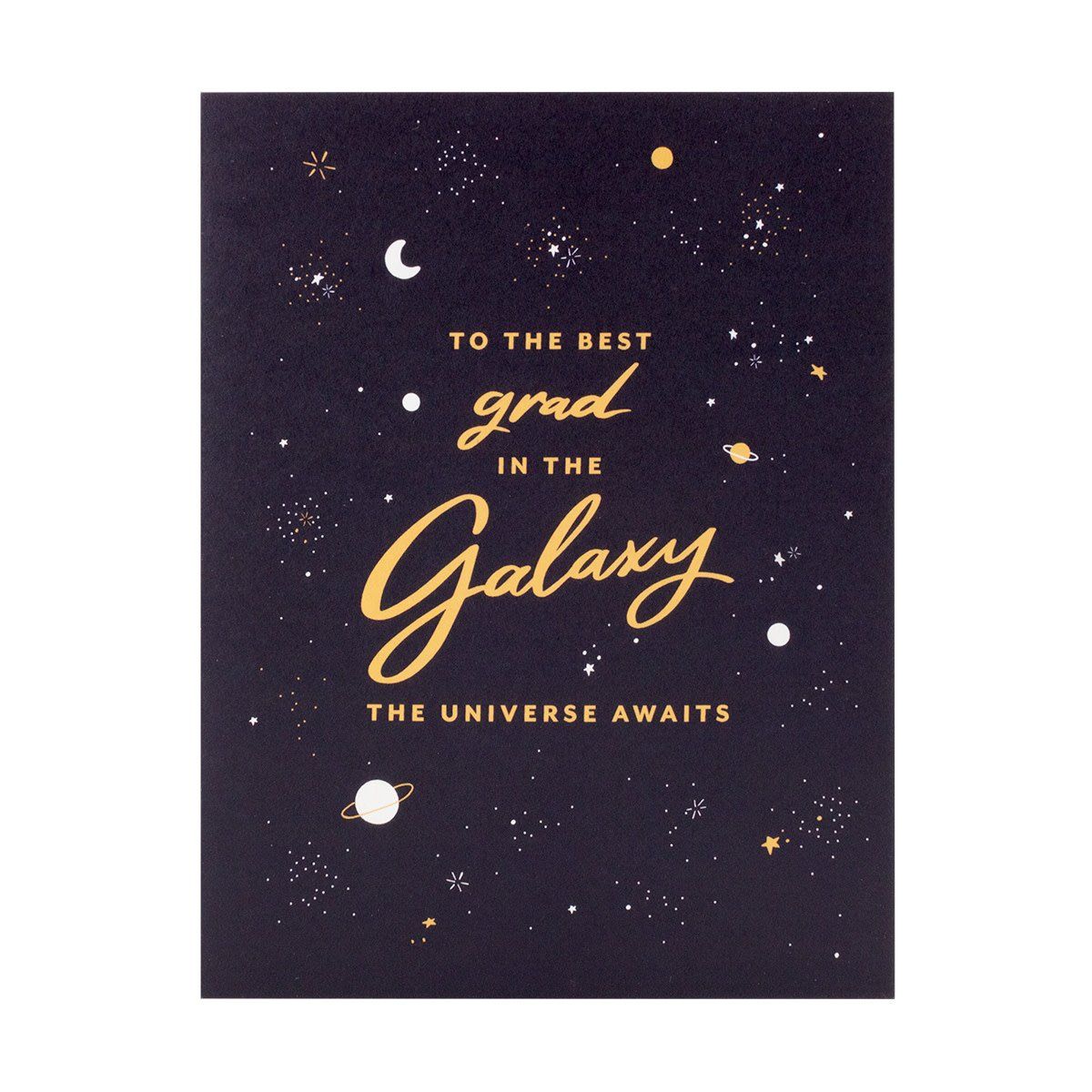 Galaxy Grad Card