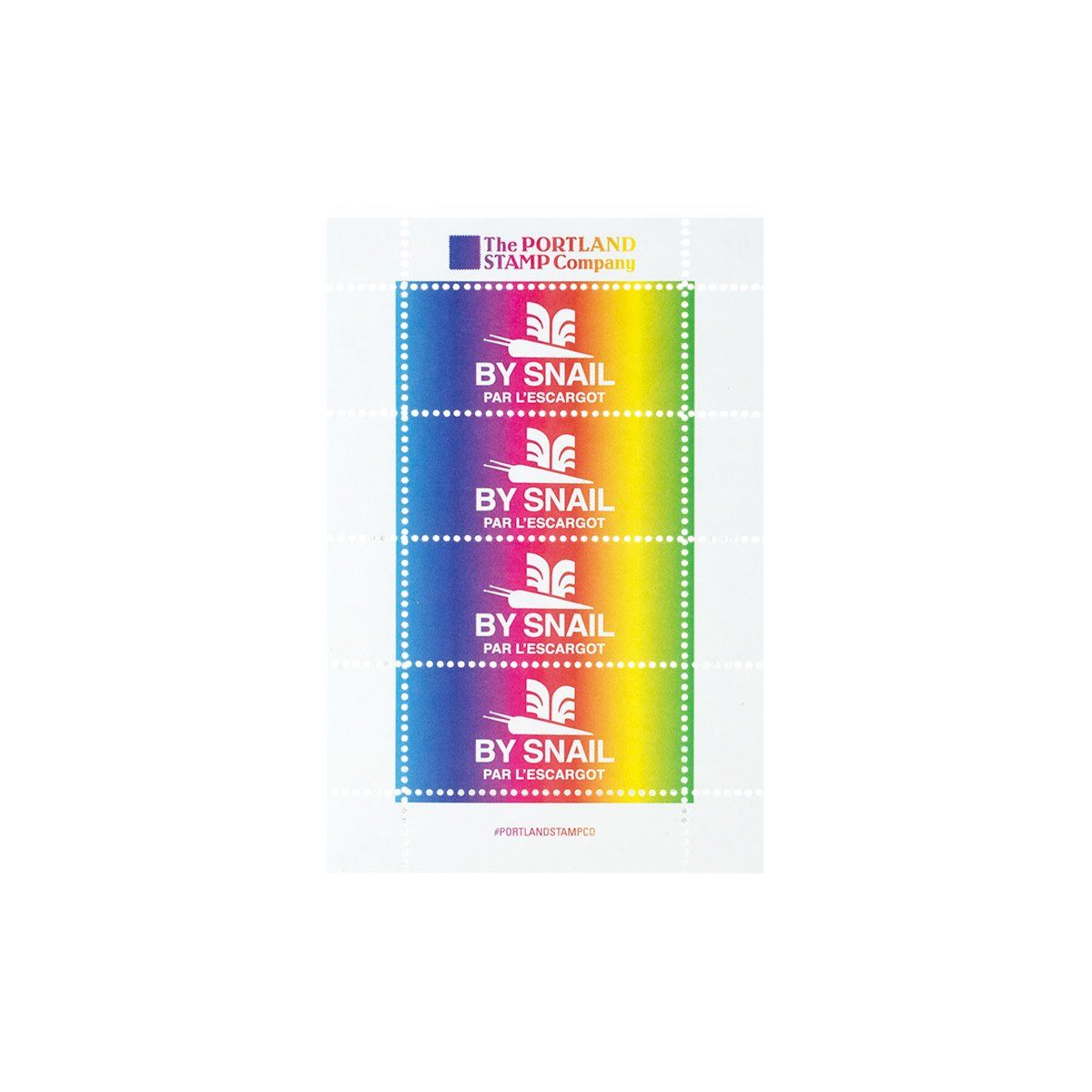 Snail Mail Pride Decorative Stamps