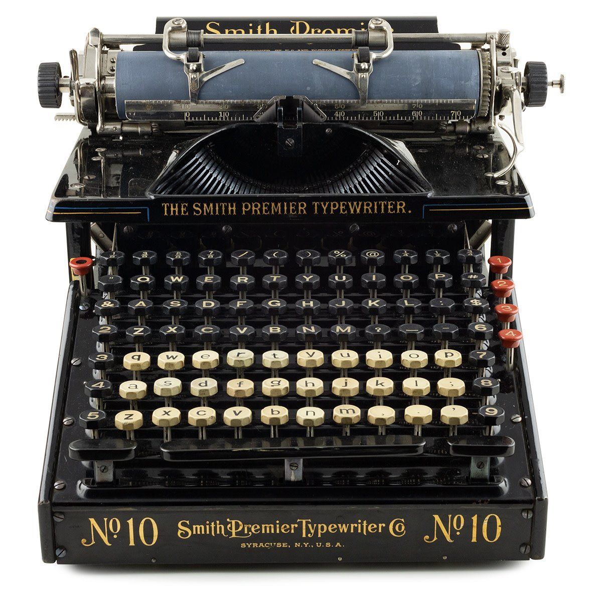 Black Smith Premier No.10 Typewriter