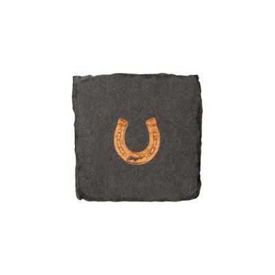 Horse Shoe Petite Charm Letterpress Enclosure