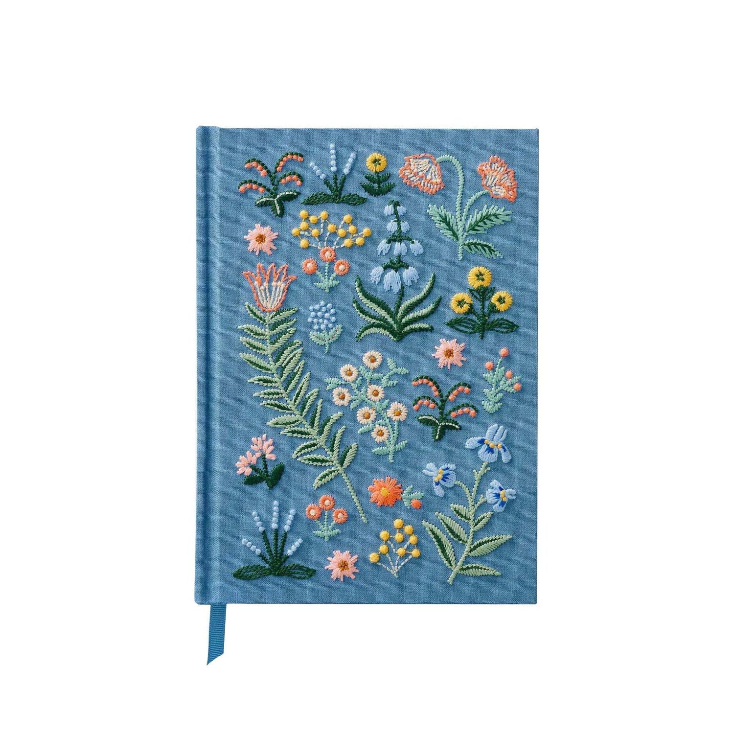 Menagerie Garden Embroidered Journal