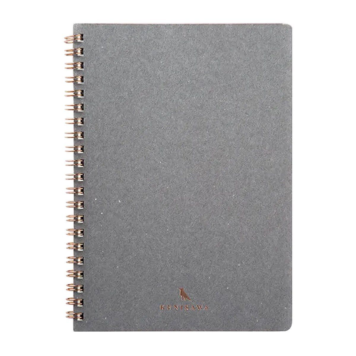 Kunisawa Find Ring Notebook Grey A5