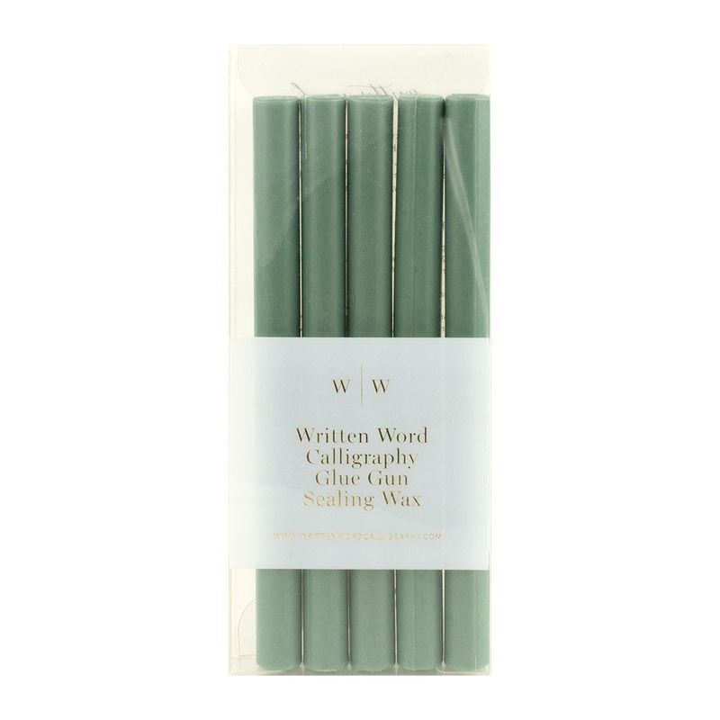 Forest Green Glue Gun Wax Sticks Box of 5