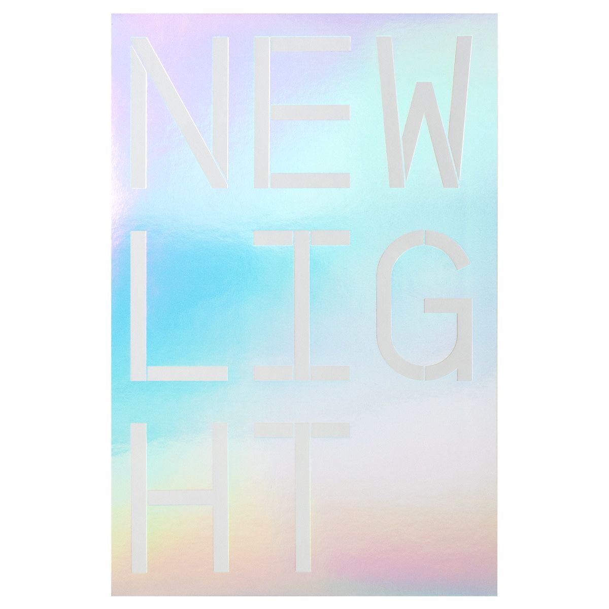 New Light Letterpress Card