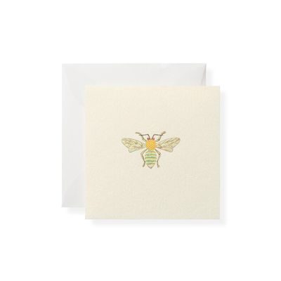 Bee Glitter Letterpress Gift Enclosure