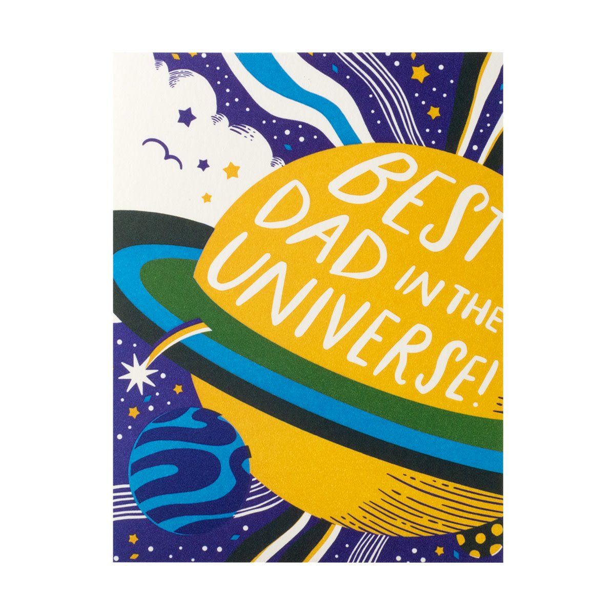 Universe Dad Letterpress Card