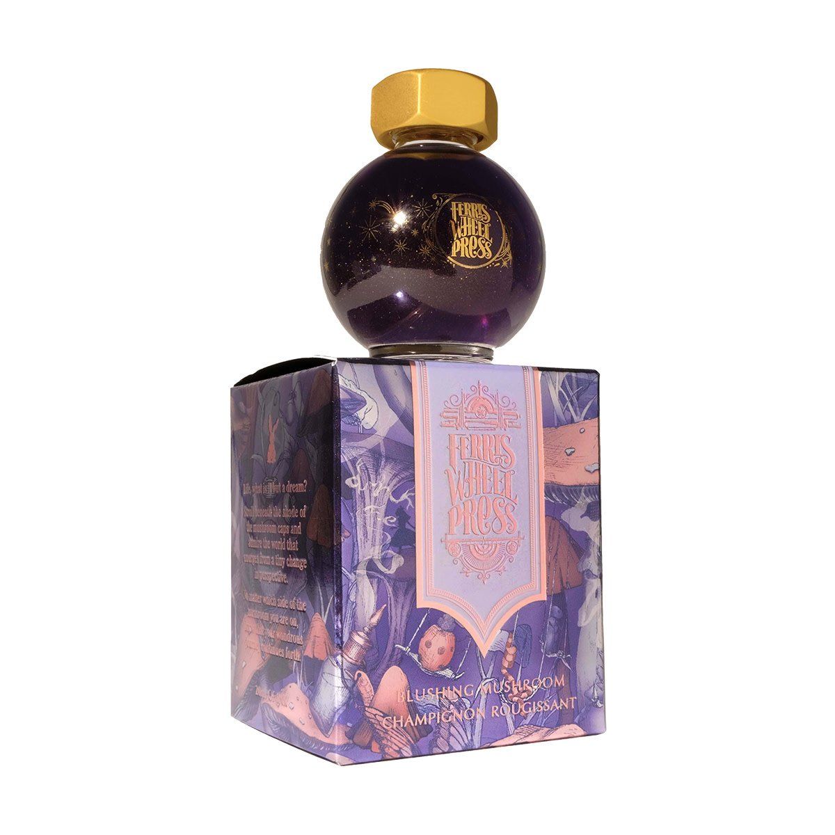 Ferris Wheel Press Ferritales Blushing Mushroom Bottled Ink (20ml)