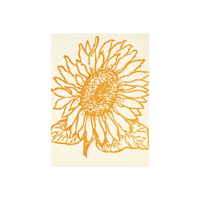 Sunny One Grace Letterpress Notes Set of 6