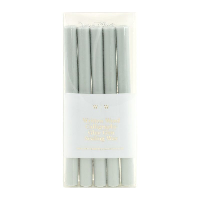 Pale Gray Glue Gun Sealing Wax Box of 5