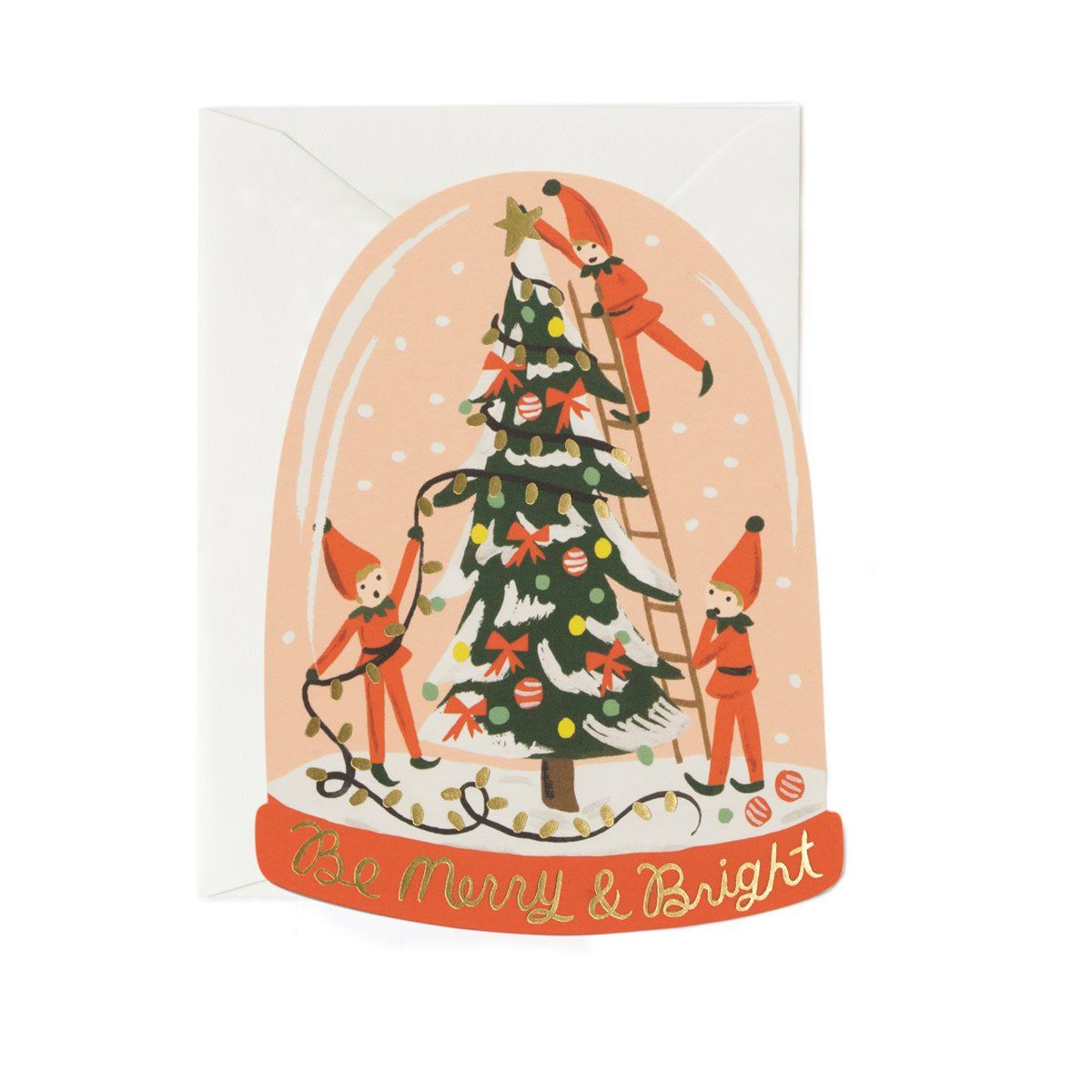 Merry Elves Greeting Card